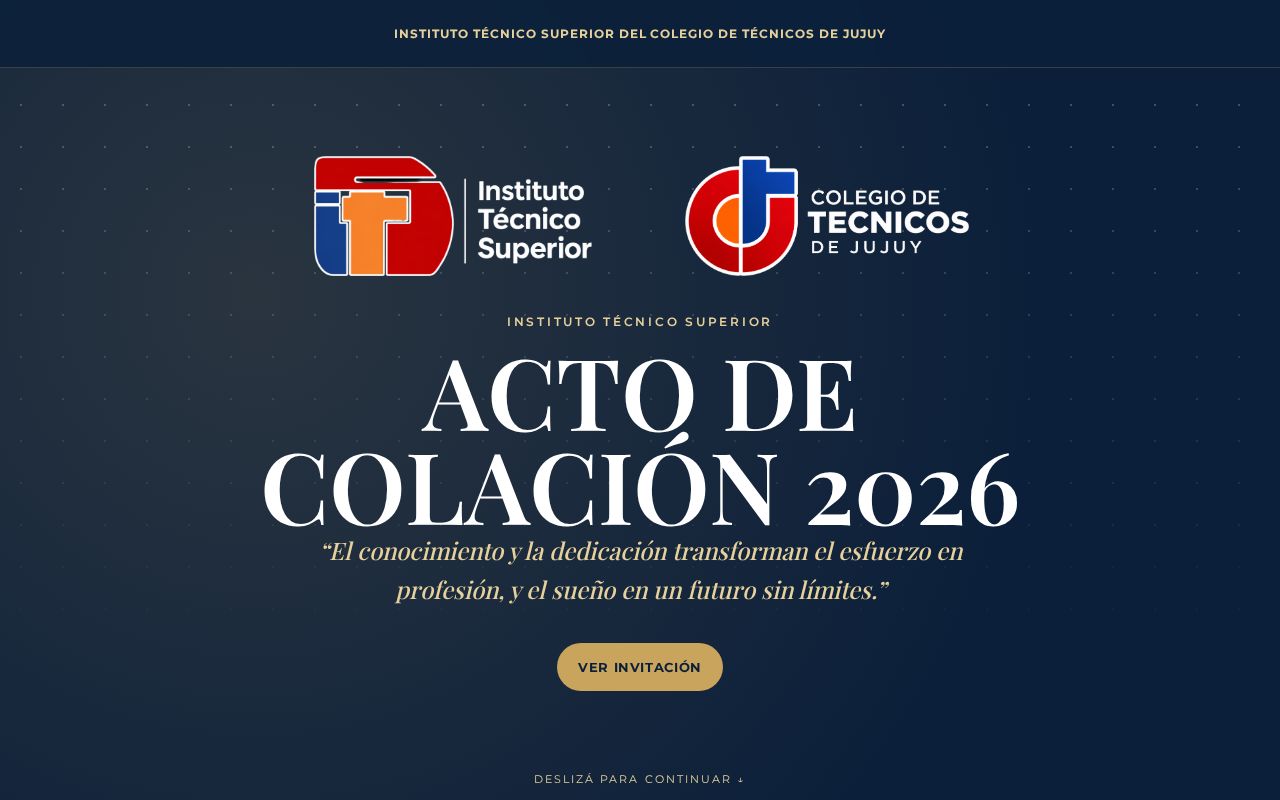 Preview of Invitacion Colacion 2026