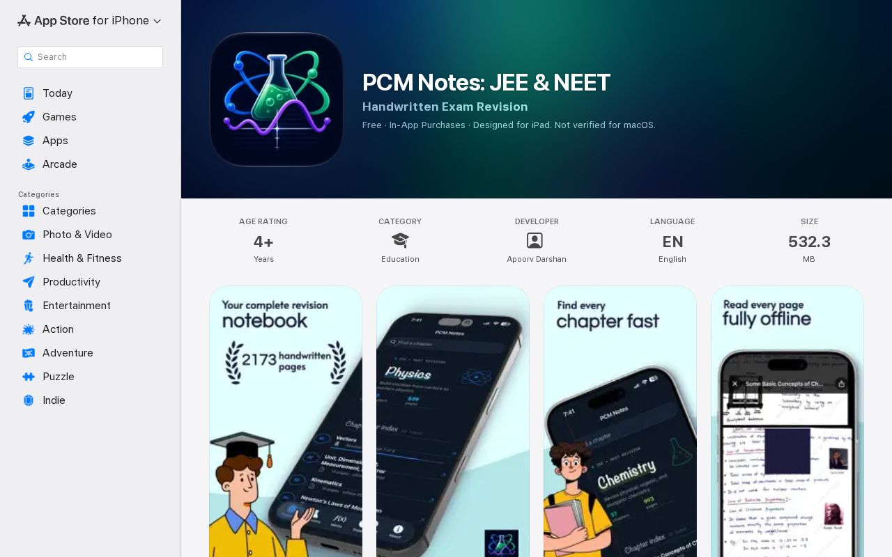 Preview of PCM Notes: JEE & NEET