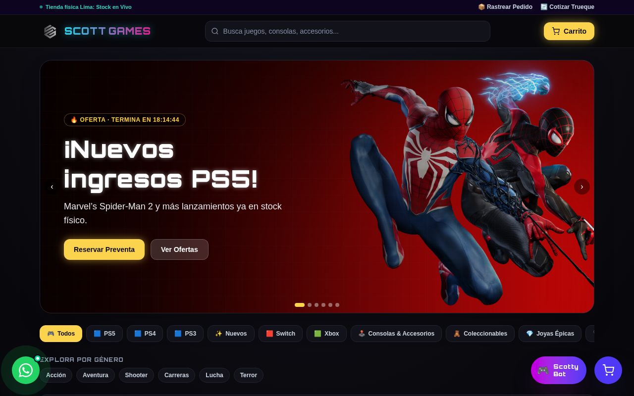 Preview of Tienda Gamer