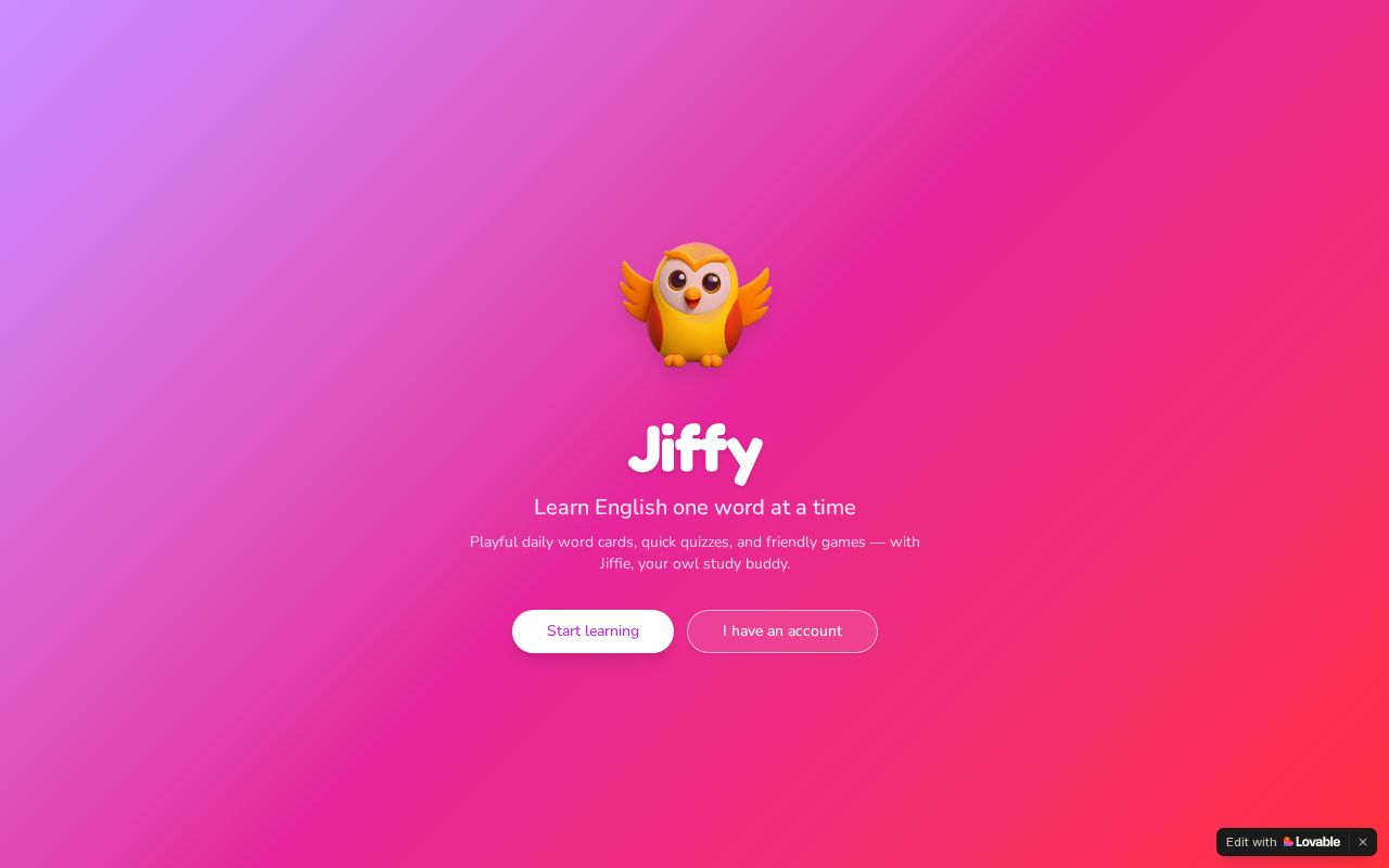Preview of Jiffy