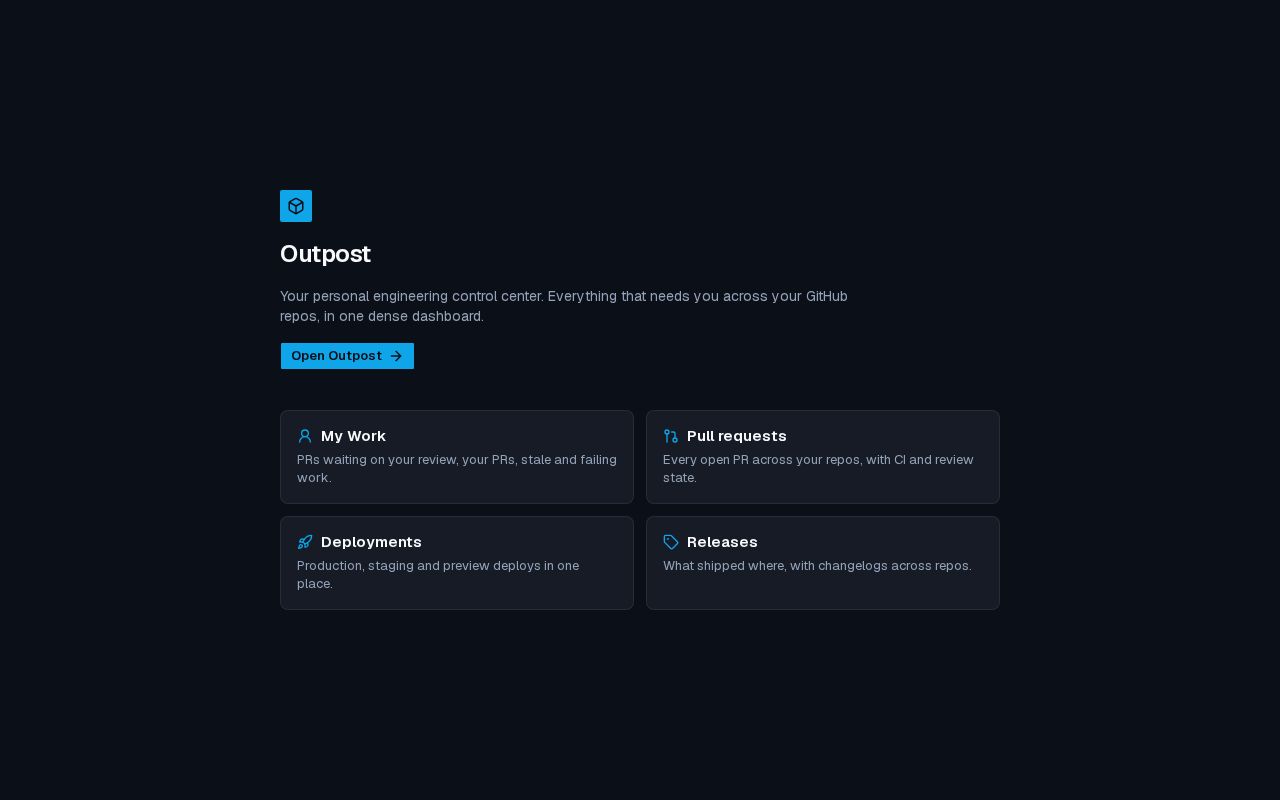 Preview of Outpost