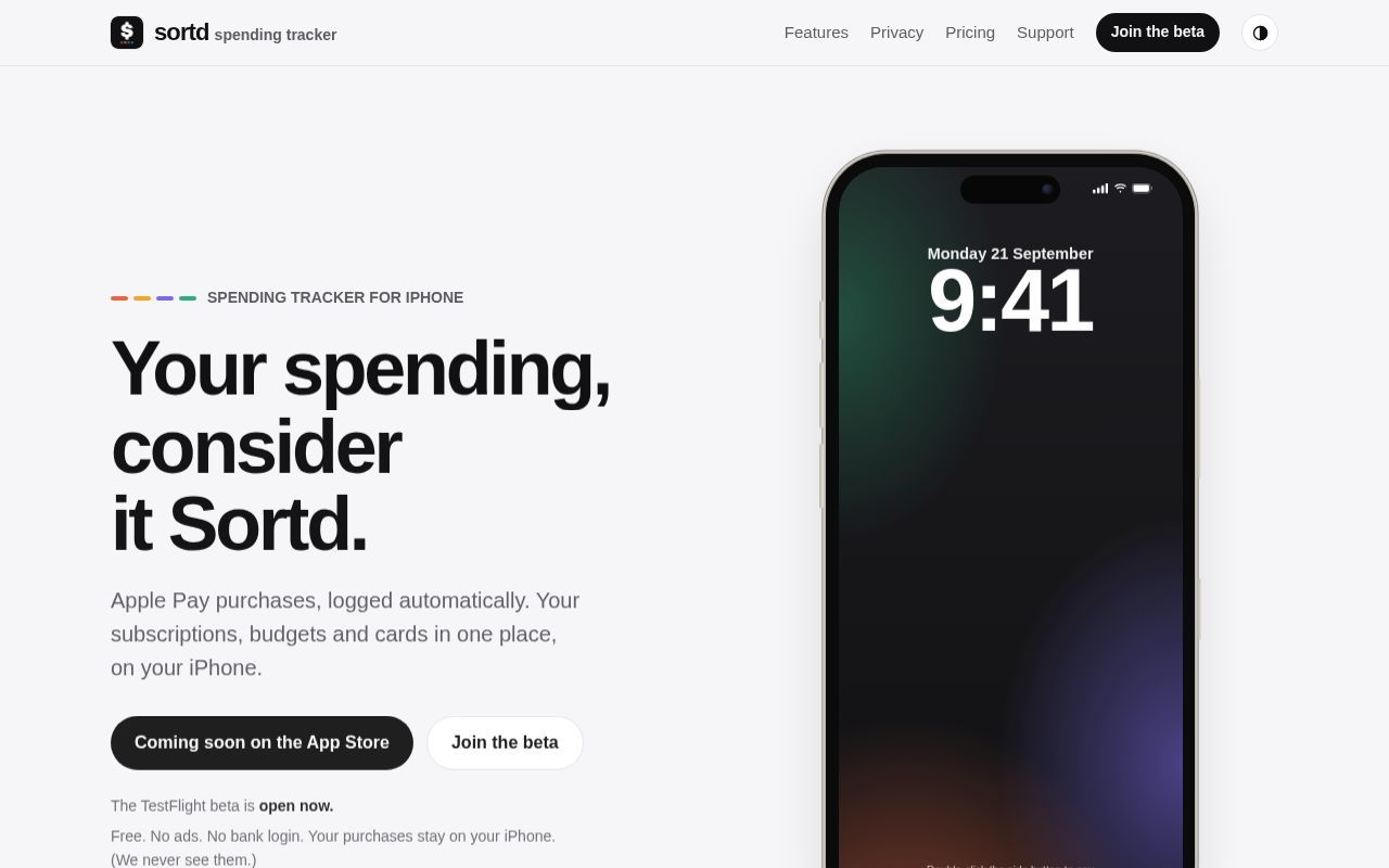 Preview of Sortd