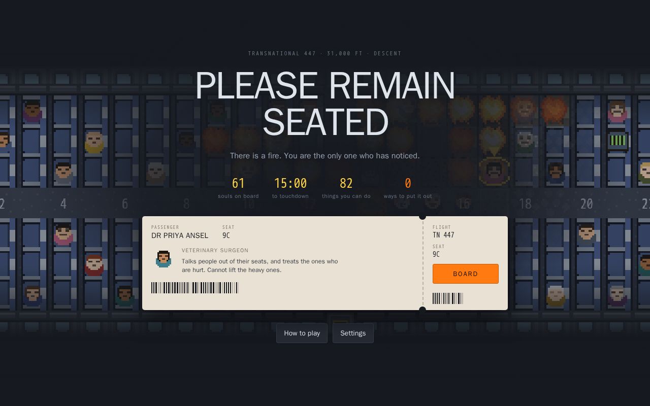 Preview of Please Remain Seated