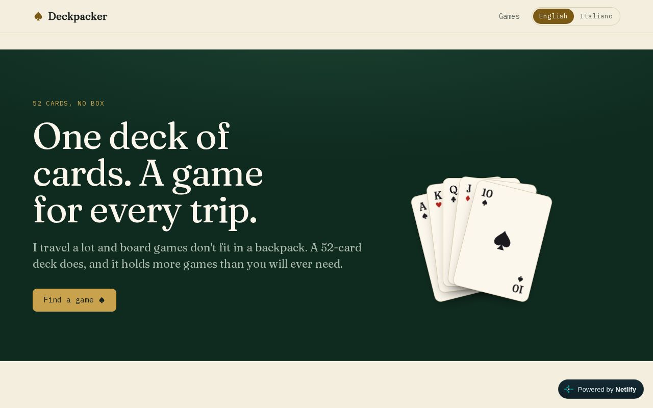 Preview of Deckpacker