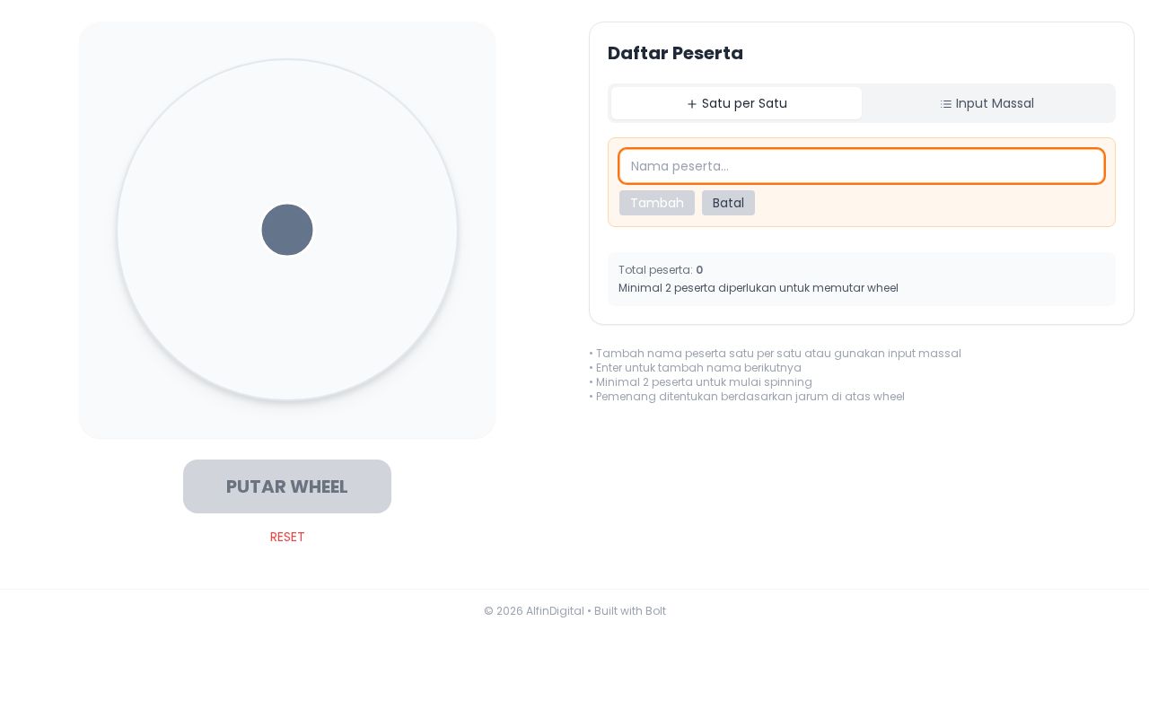 Preview of Simpel Spin Wheel