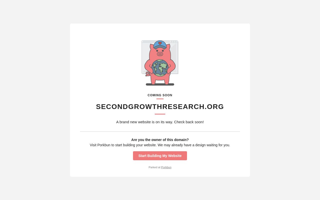 Preview of Second Growth Site