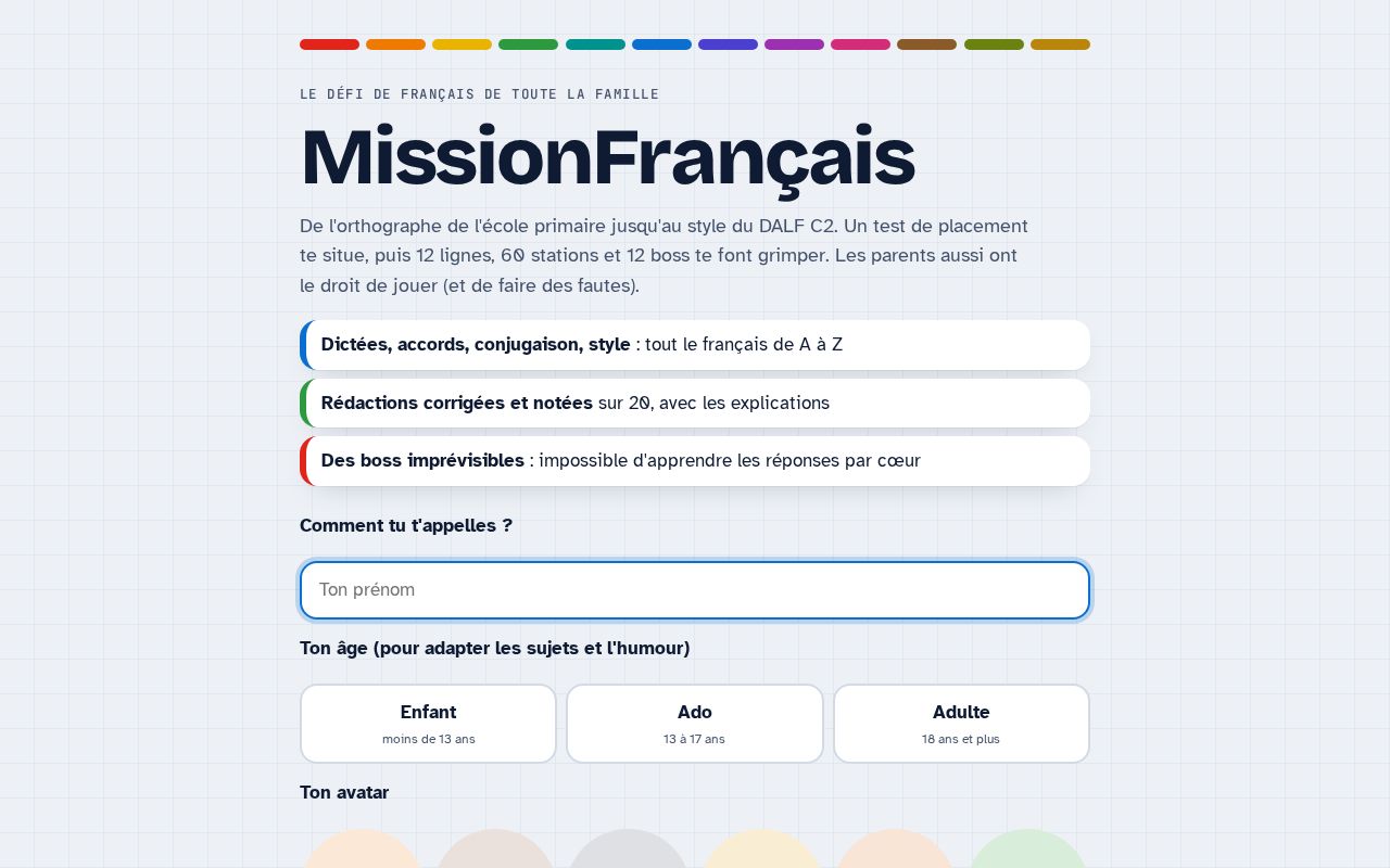 Preview of Francais Learning