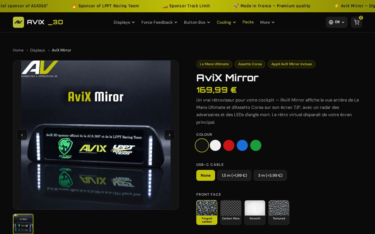 Preview of AviX Mirror App