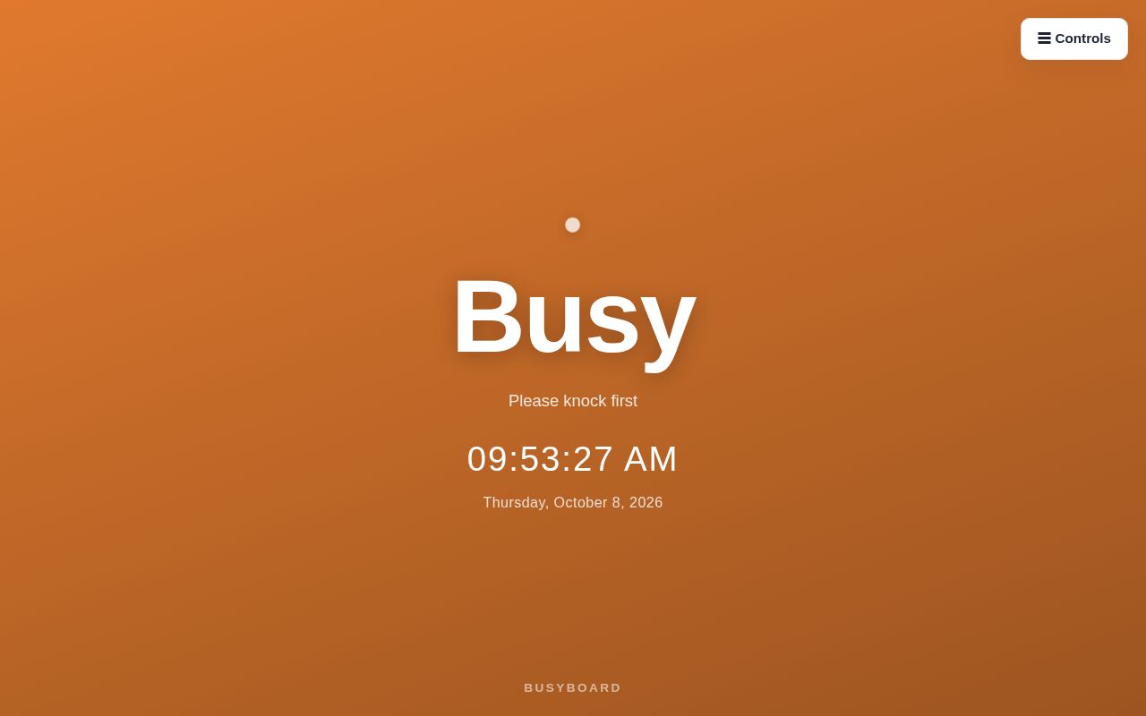 Preview of BusyBoard