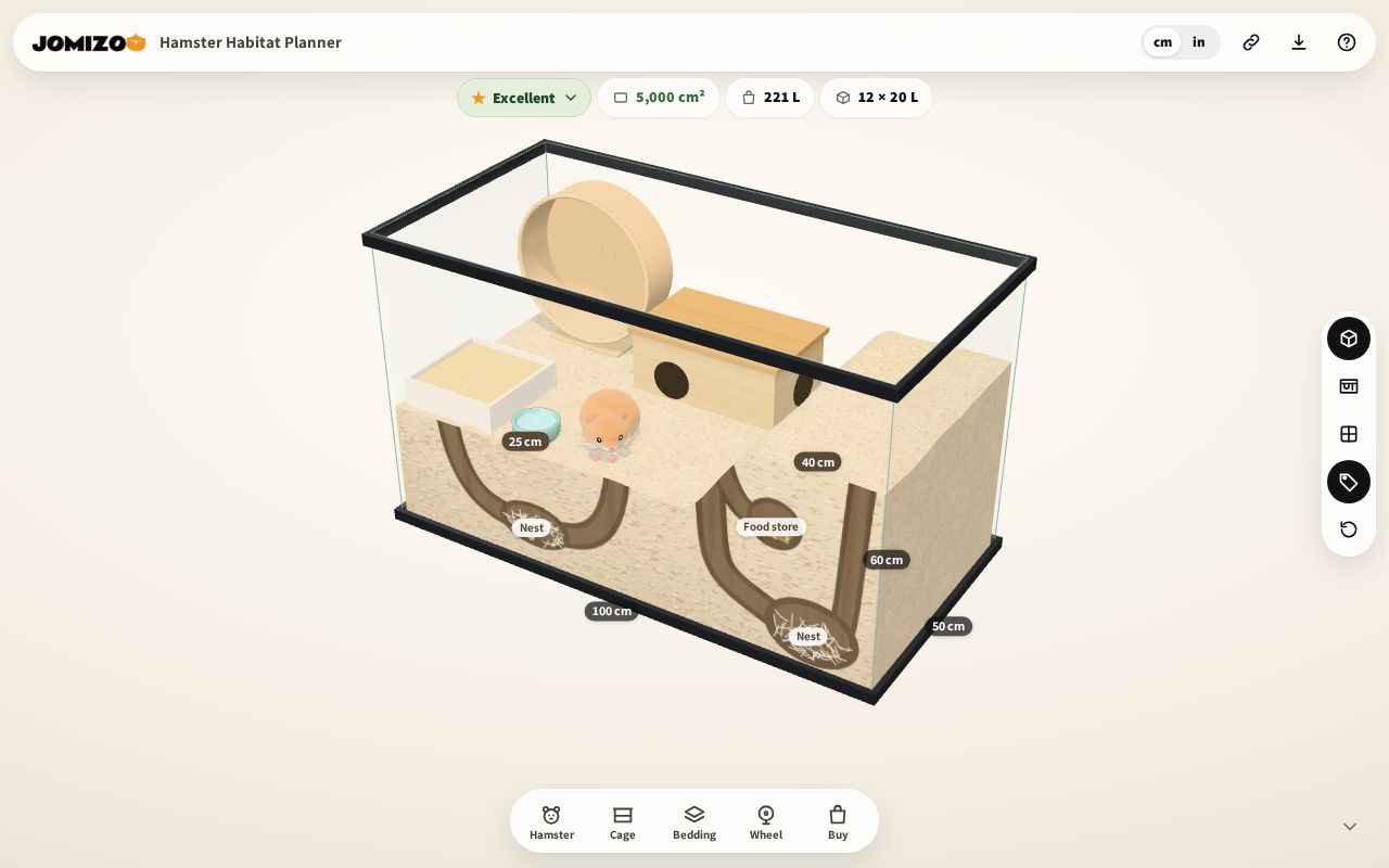 Preview of Jomizoo Hamster Cage