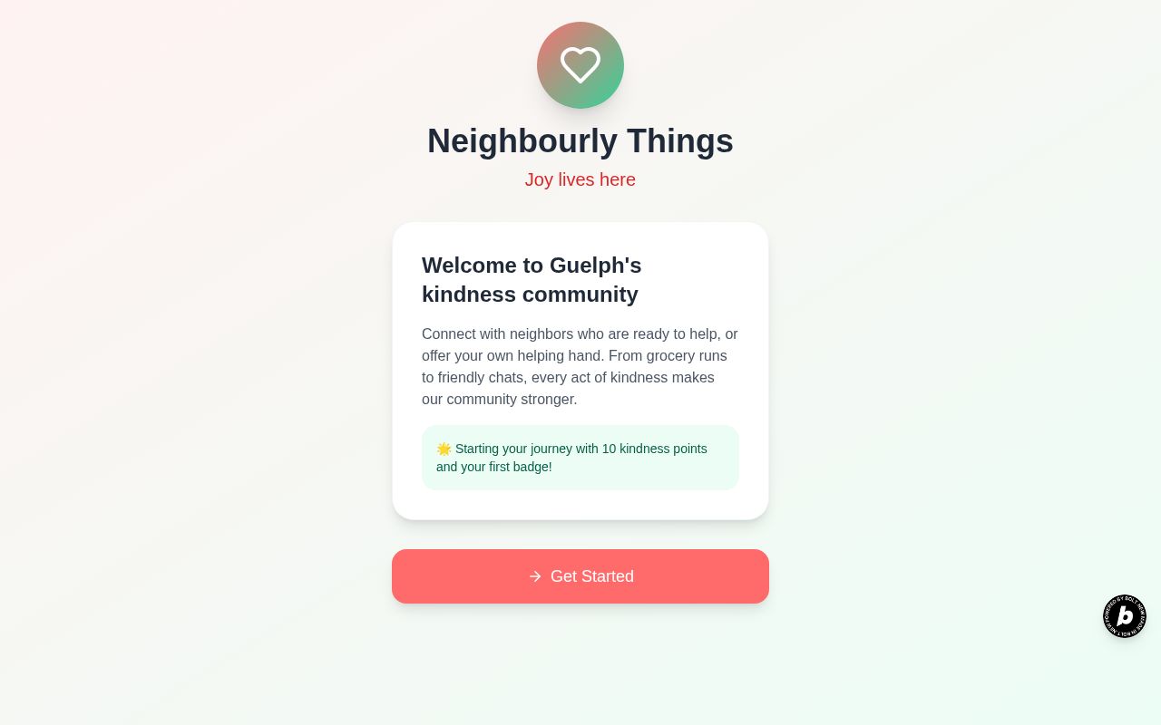 Preview of Neighbourly Things