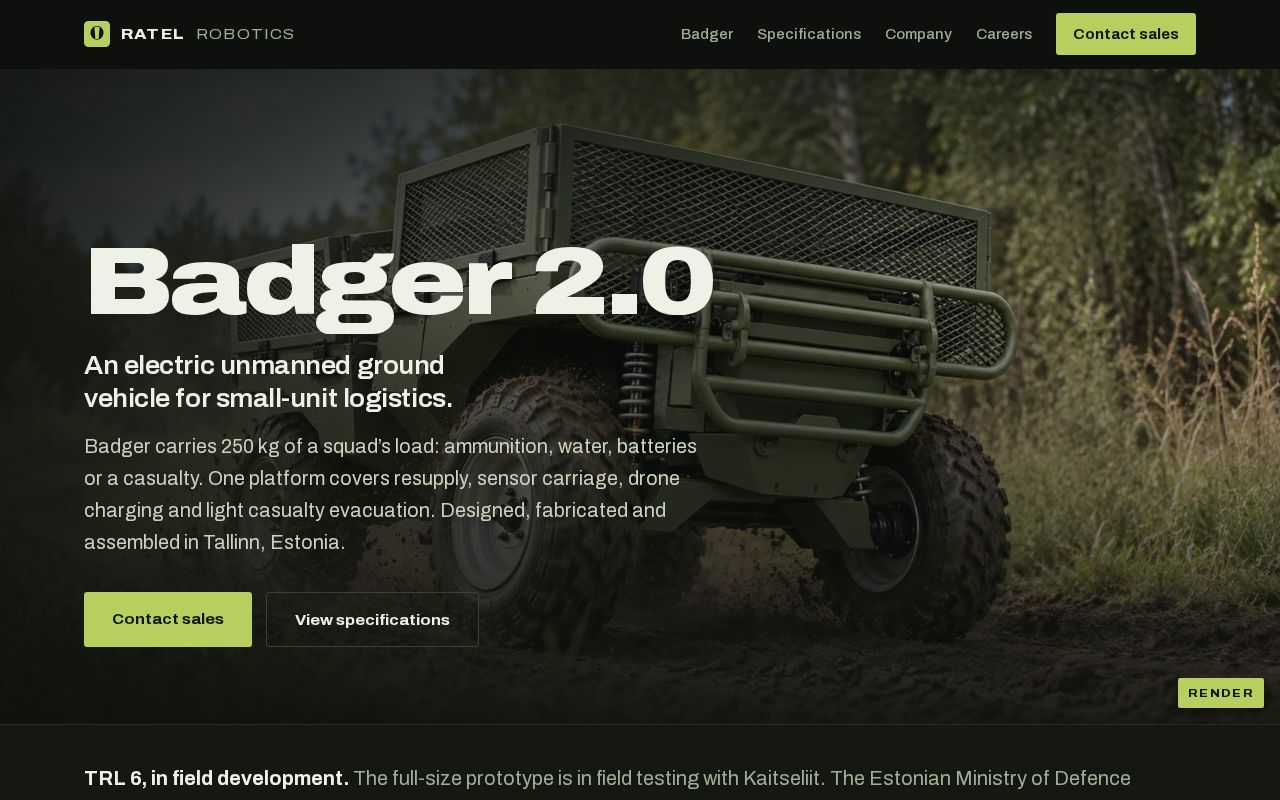 Preview of Ratel Public Web