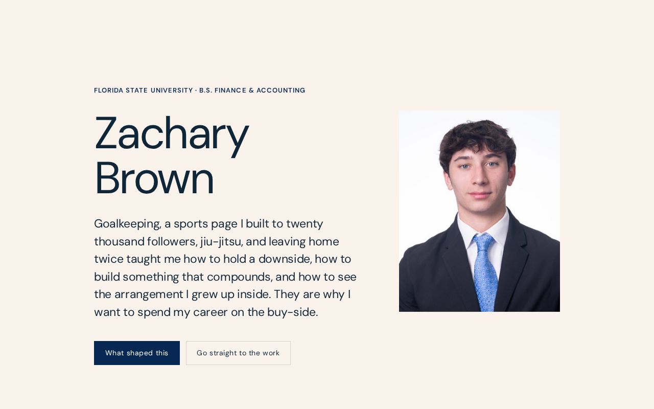 Preview of Zacharybrown26 Github Io