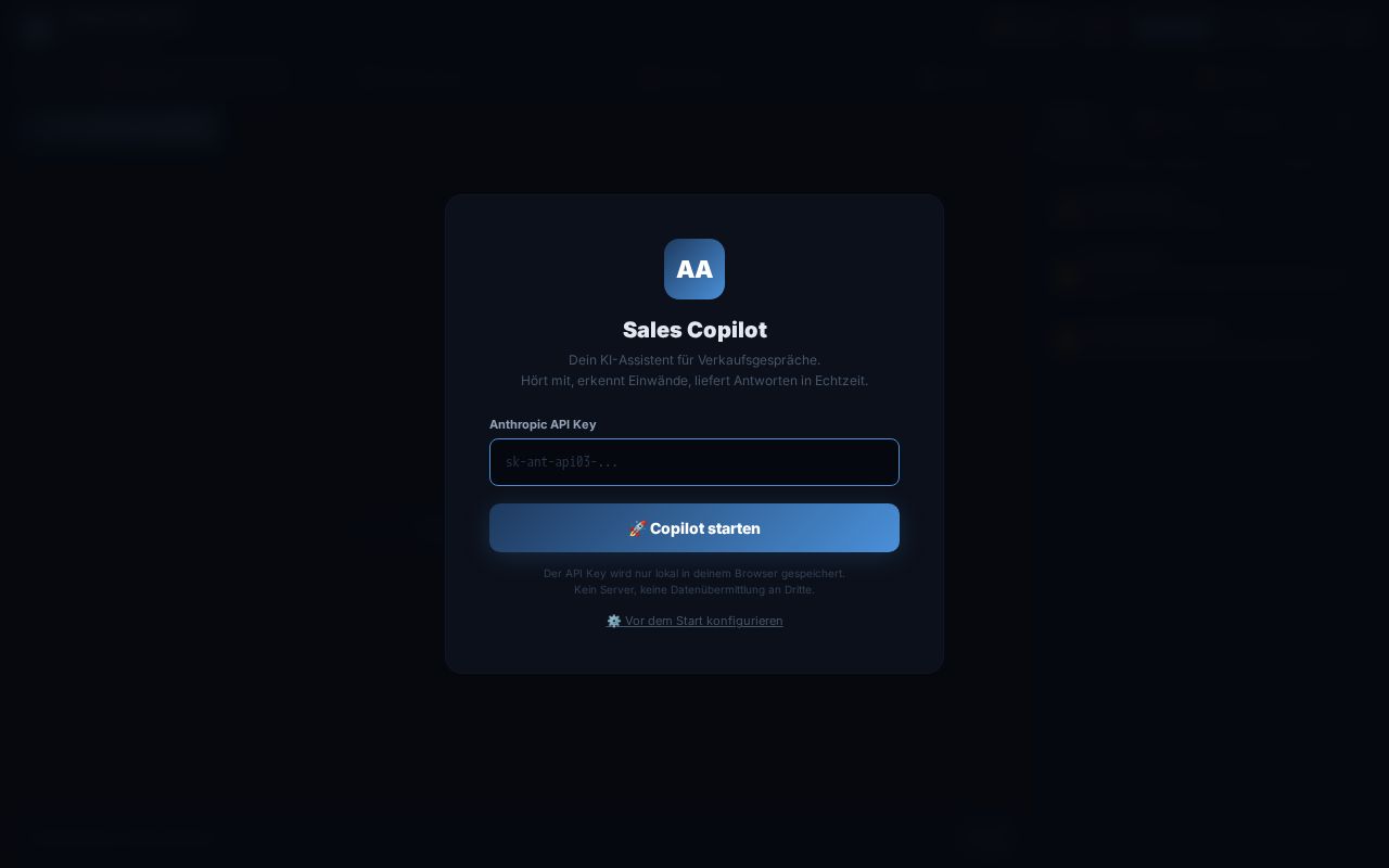 Preview of Sales Copilot