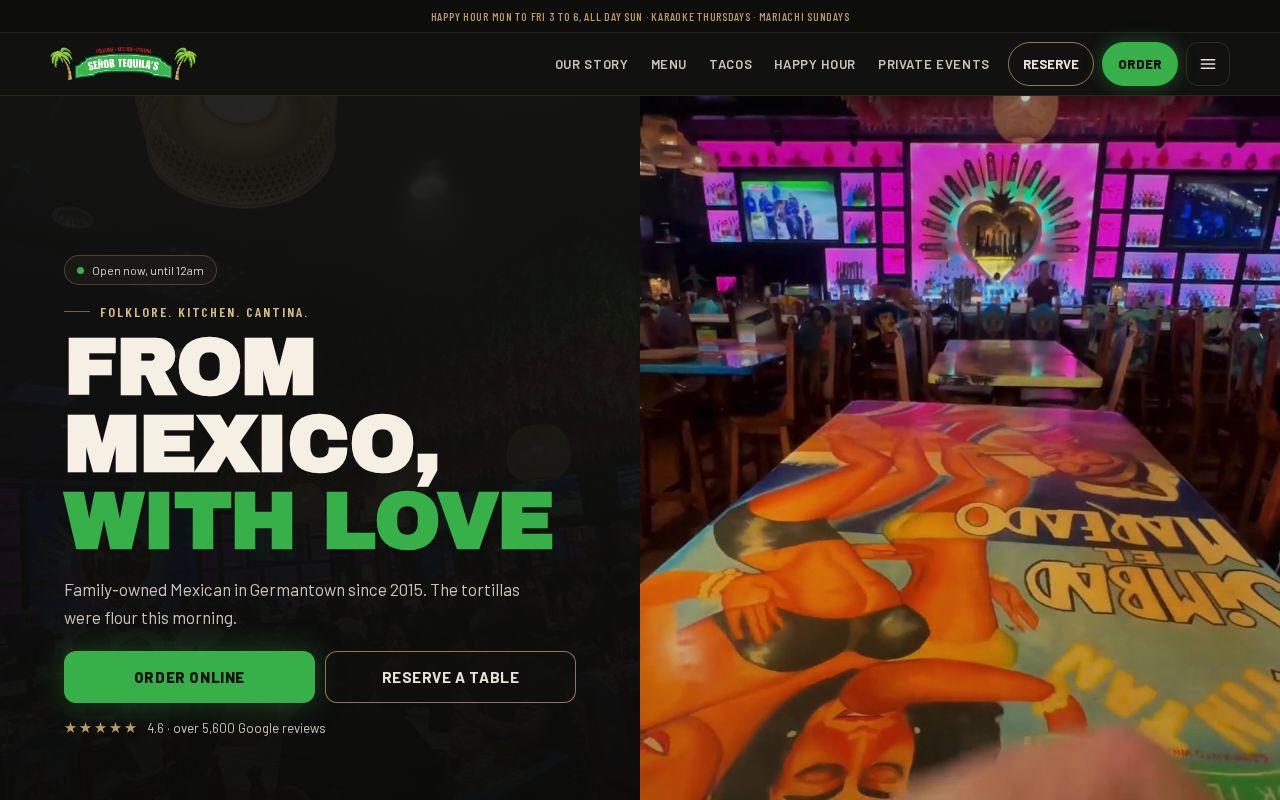 Preview of Senor Tequilas