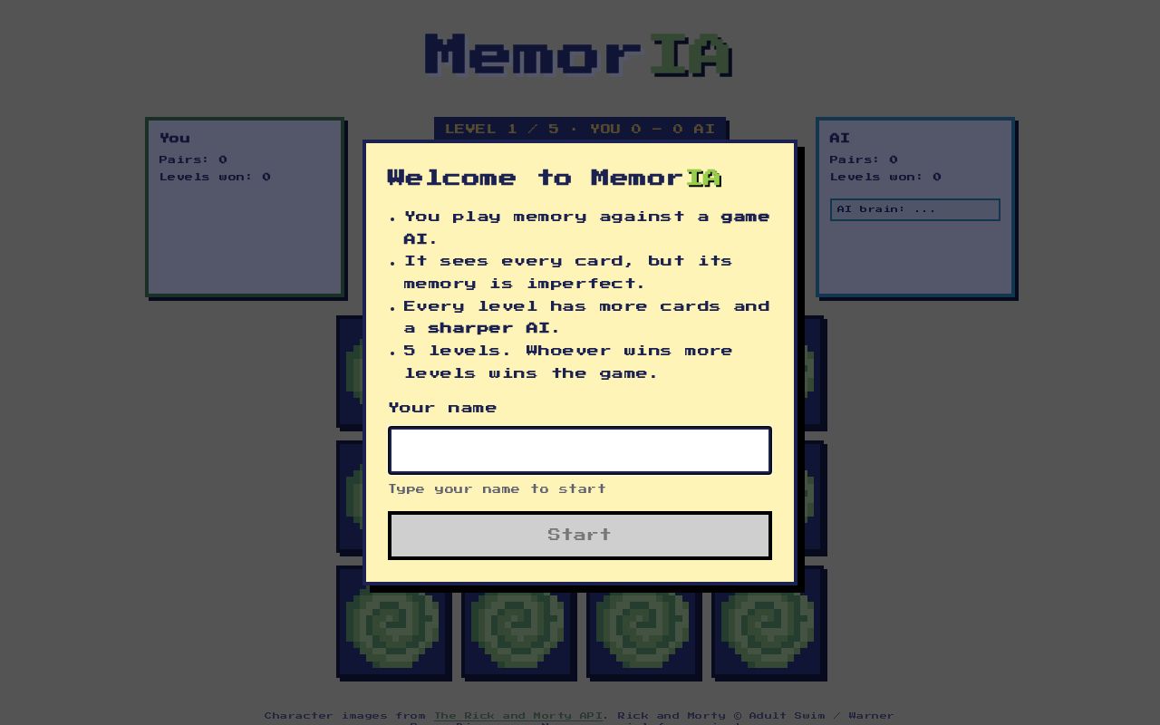 Preview of Memoria