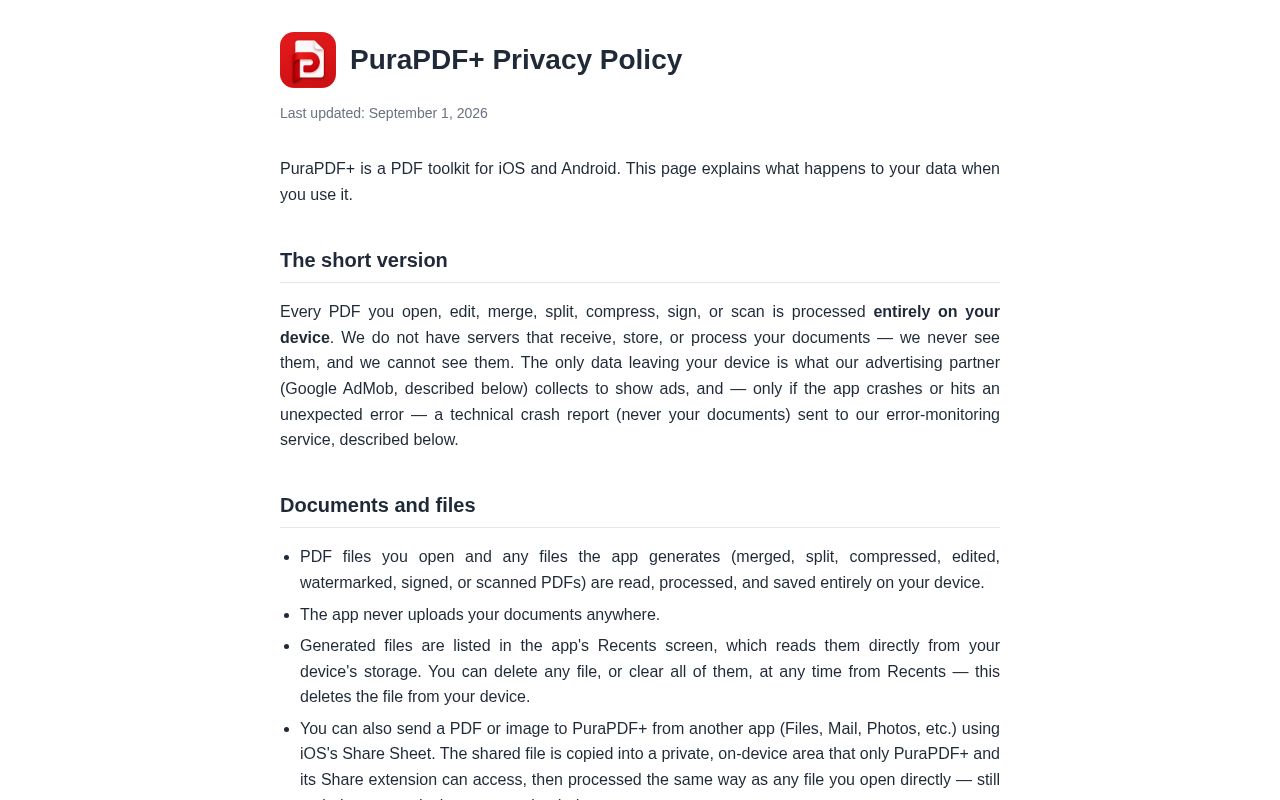 Preview of PuraPDF