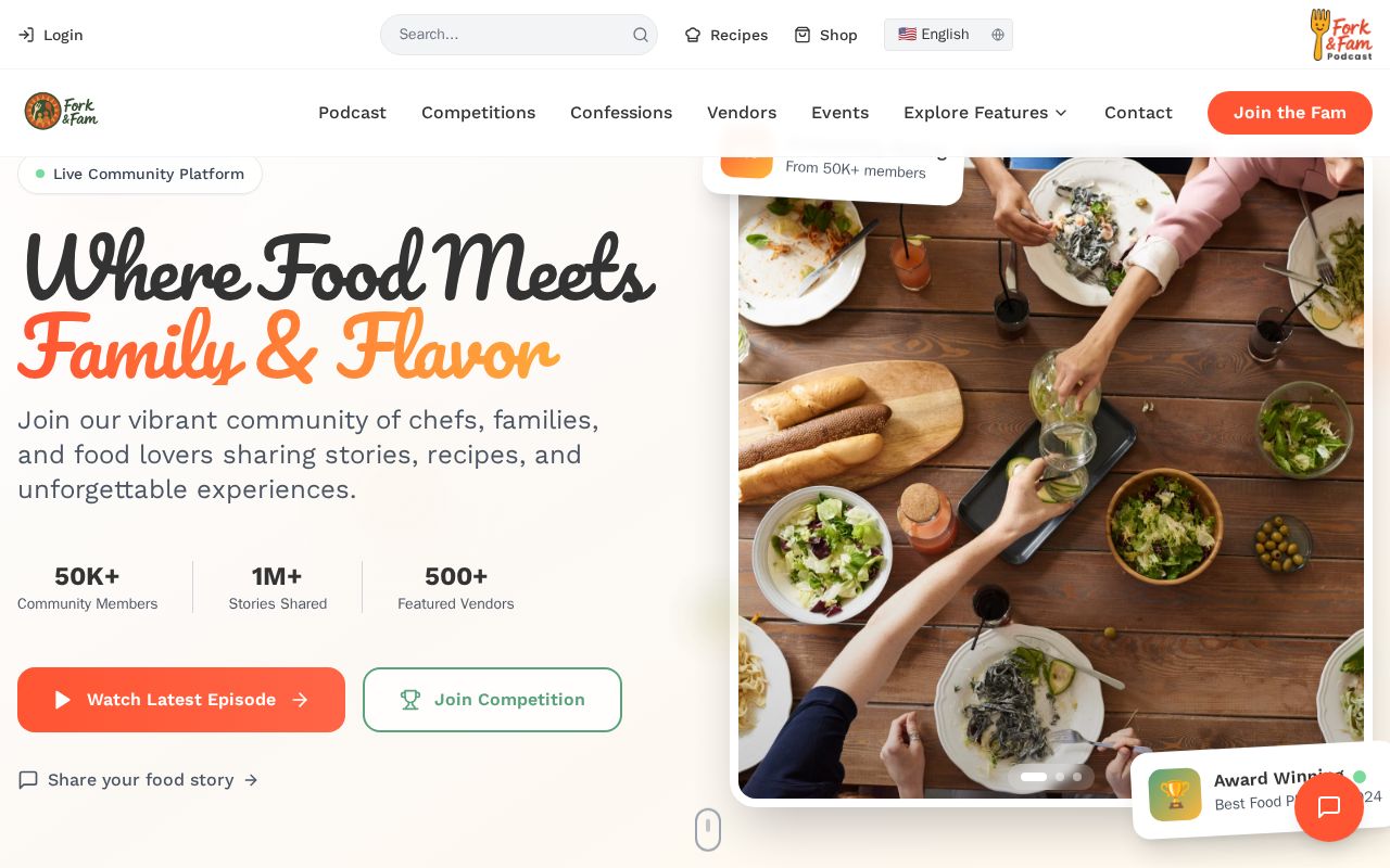 Preview of Fork & Fam