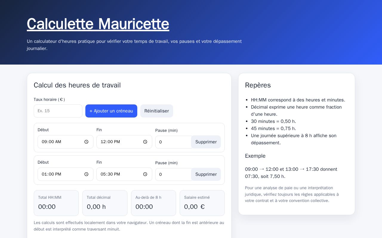 Preview of Calculette Mauricette