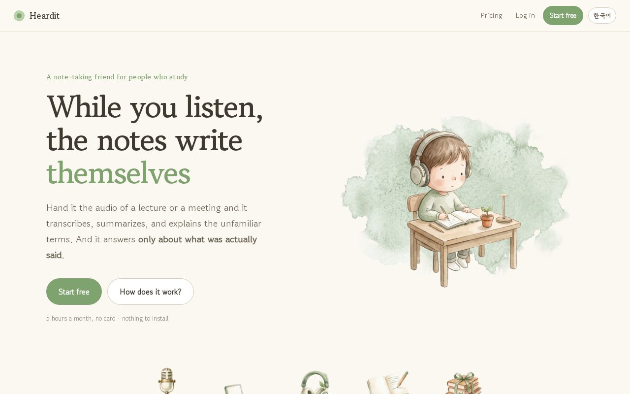 Preview of Heardit