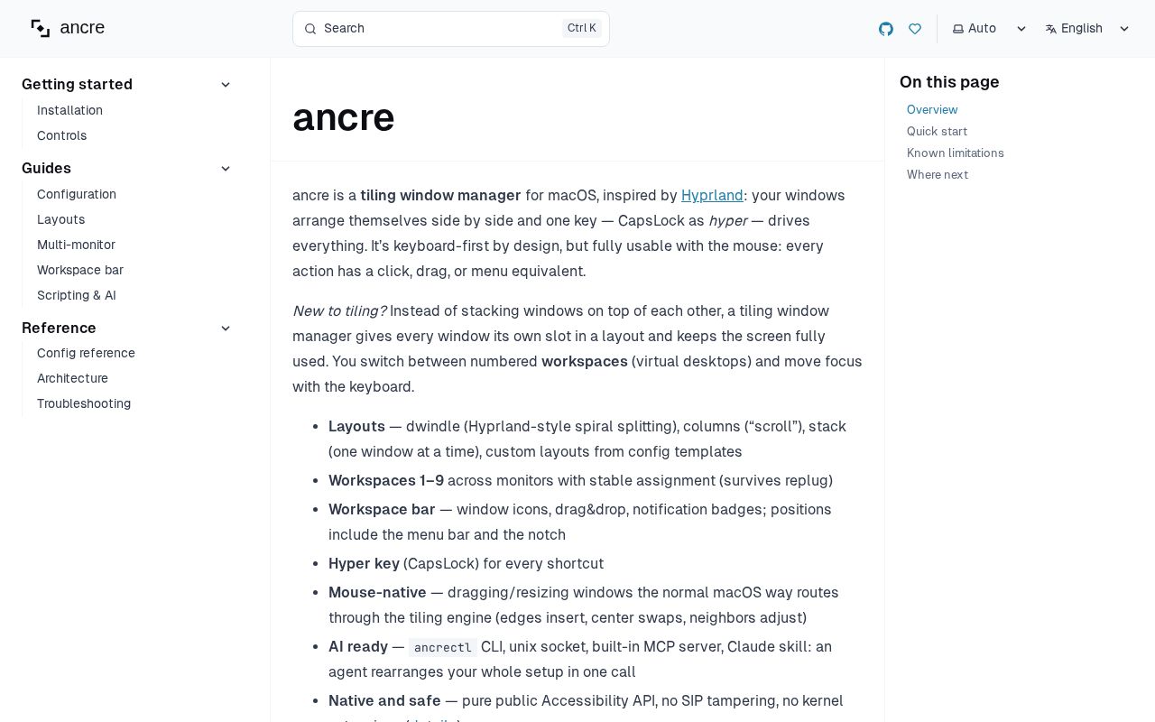 Preview of Ancre