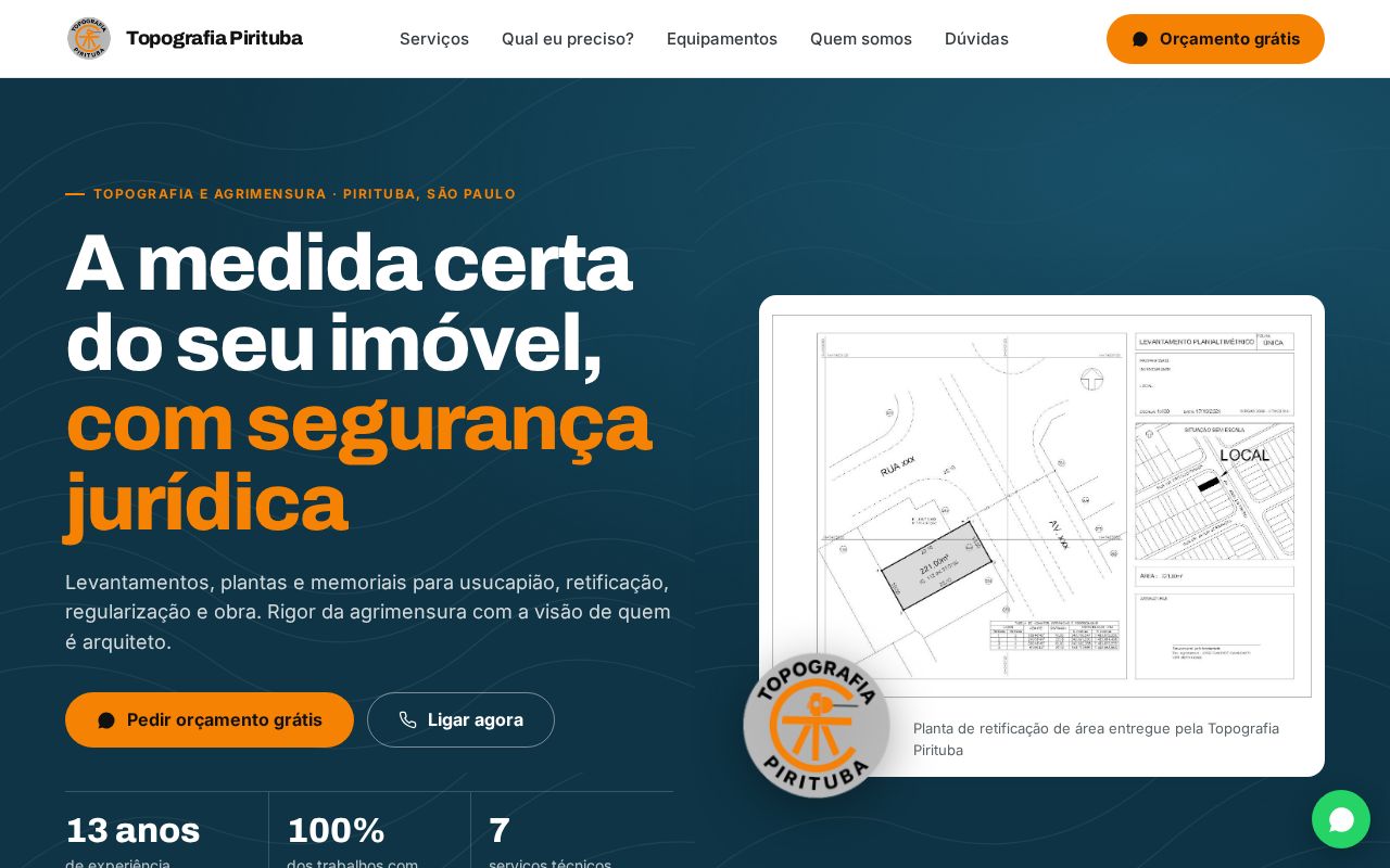 Preview of Topografia Pirituba
