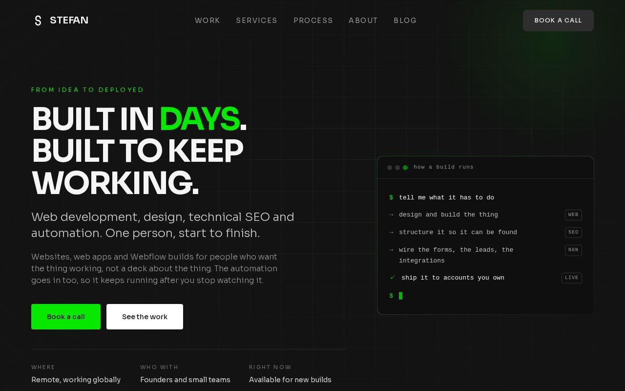 Preview of Stefan Portfolio