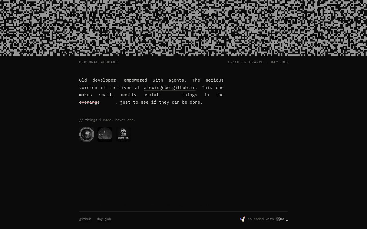 Preview of G0byx3 Github Io