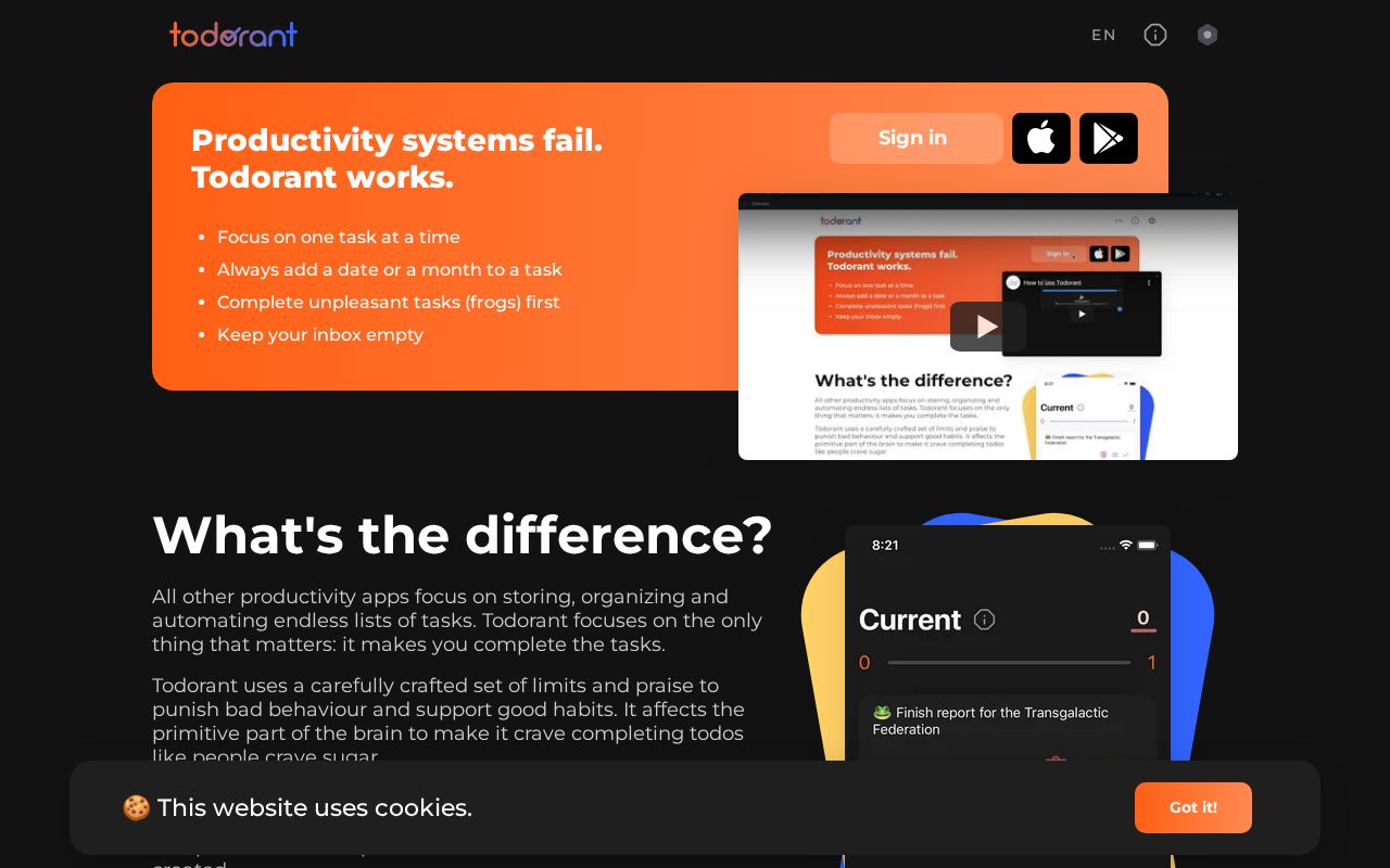 Preview of Todorant