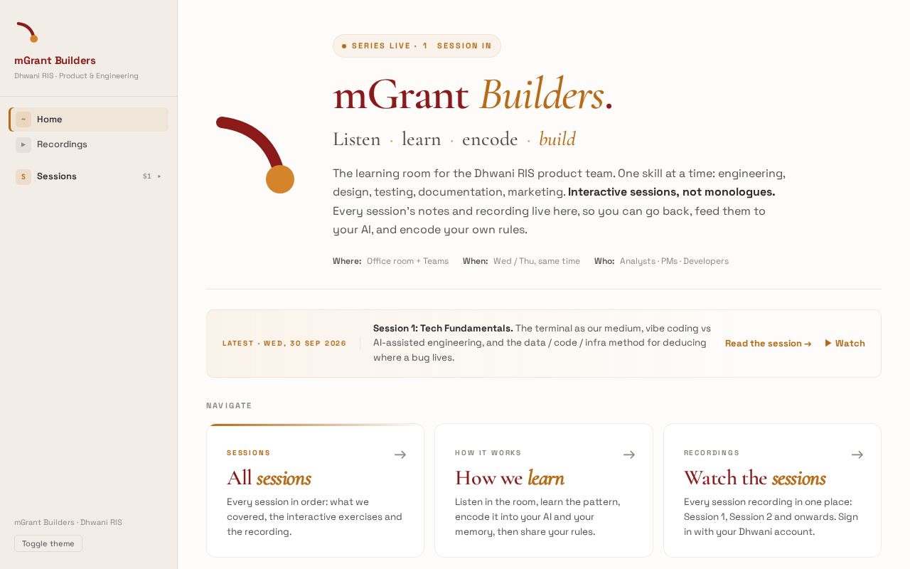 Preview of Mgrant Builders