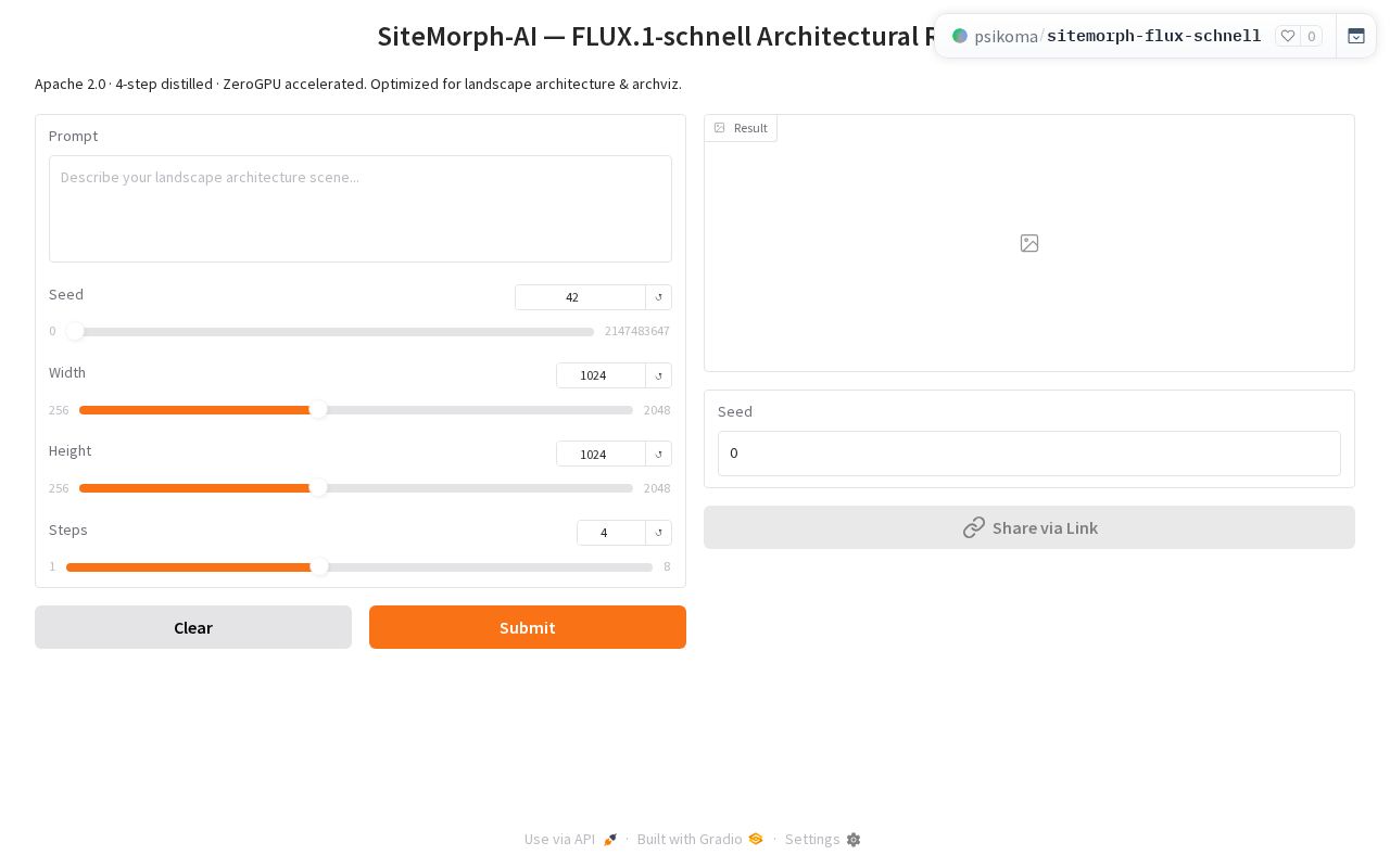 Preview of SiteMorph-AI FLUX.1-schnell