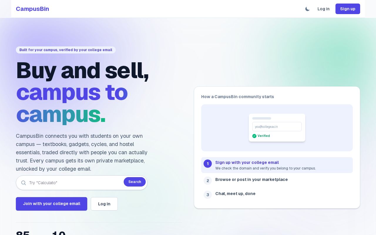Preview of Campusbin