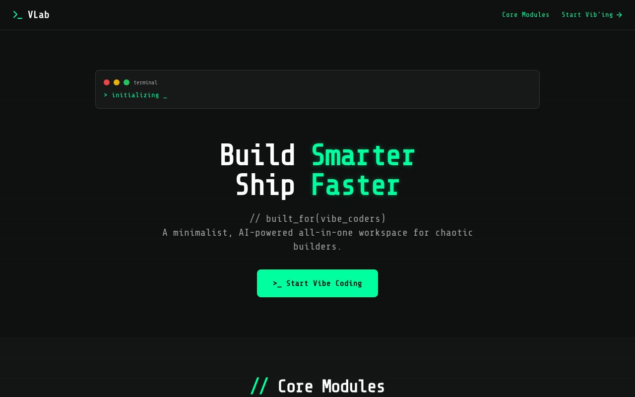 Preview of VLab