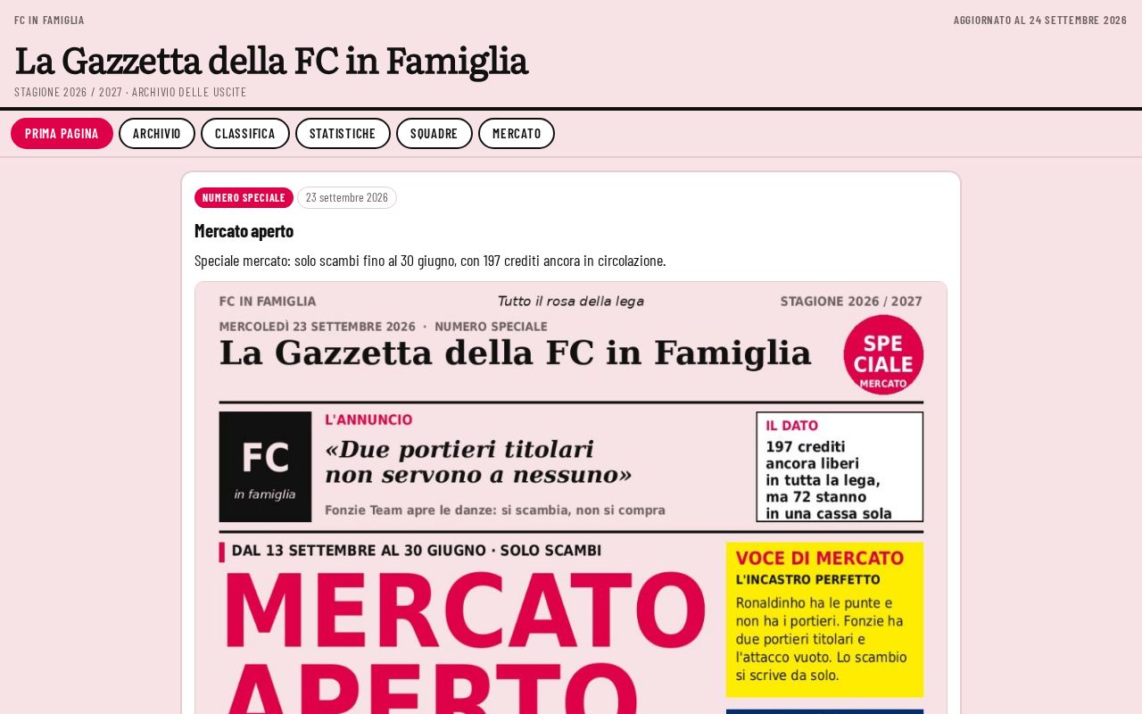 Preview of Fc In Famiglia Github Io