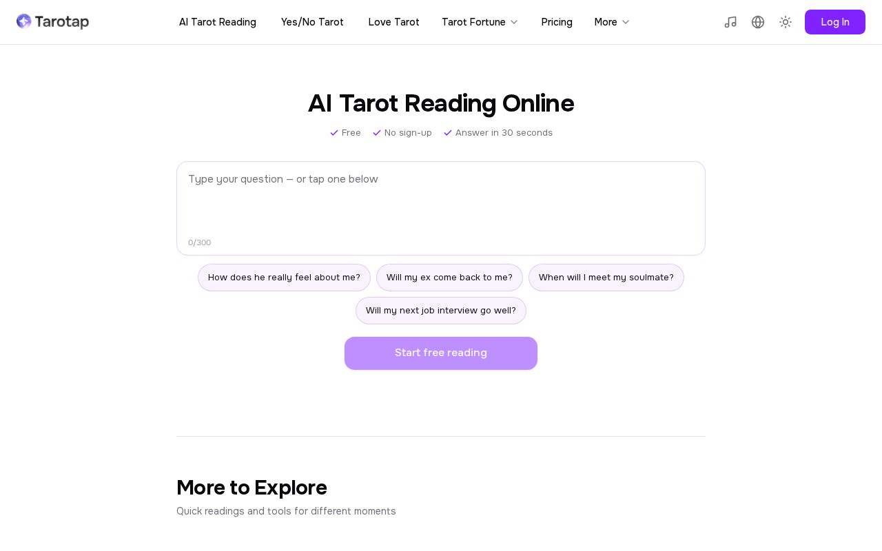 Preview of Tarotap