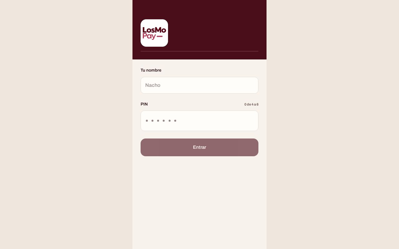 Preview of LosMo Pay