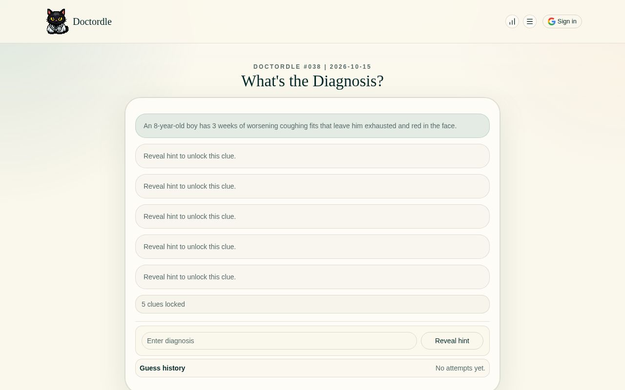 Preview of Play Doctordle