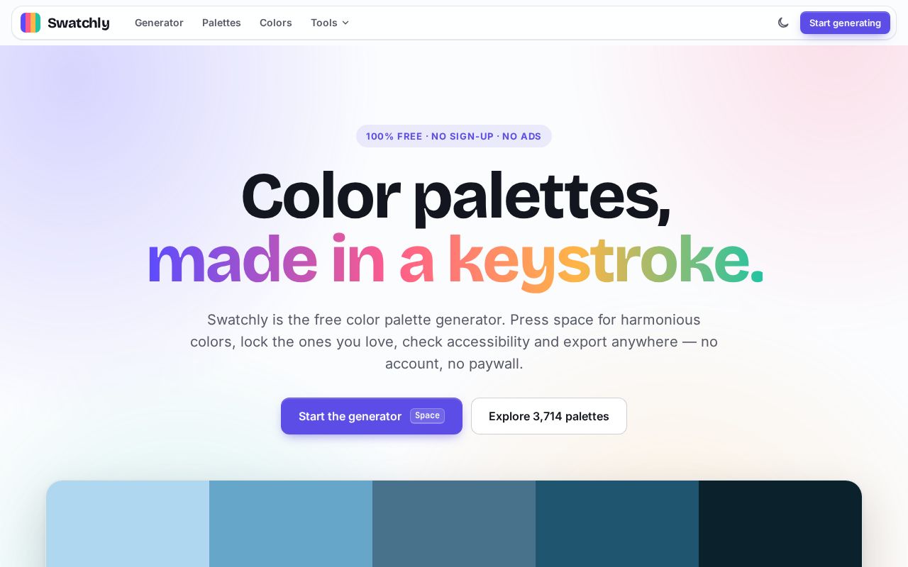 Preview of Swatchly Color