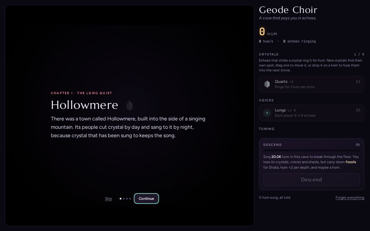 Preview of Geode Choir