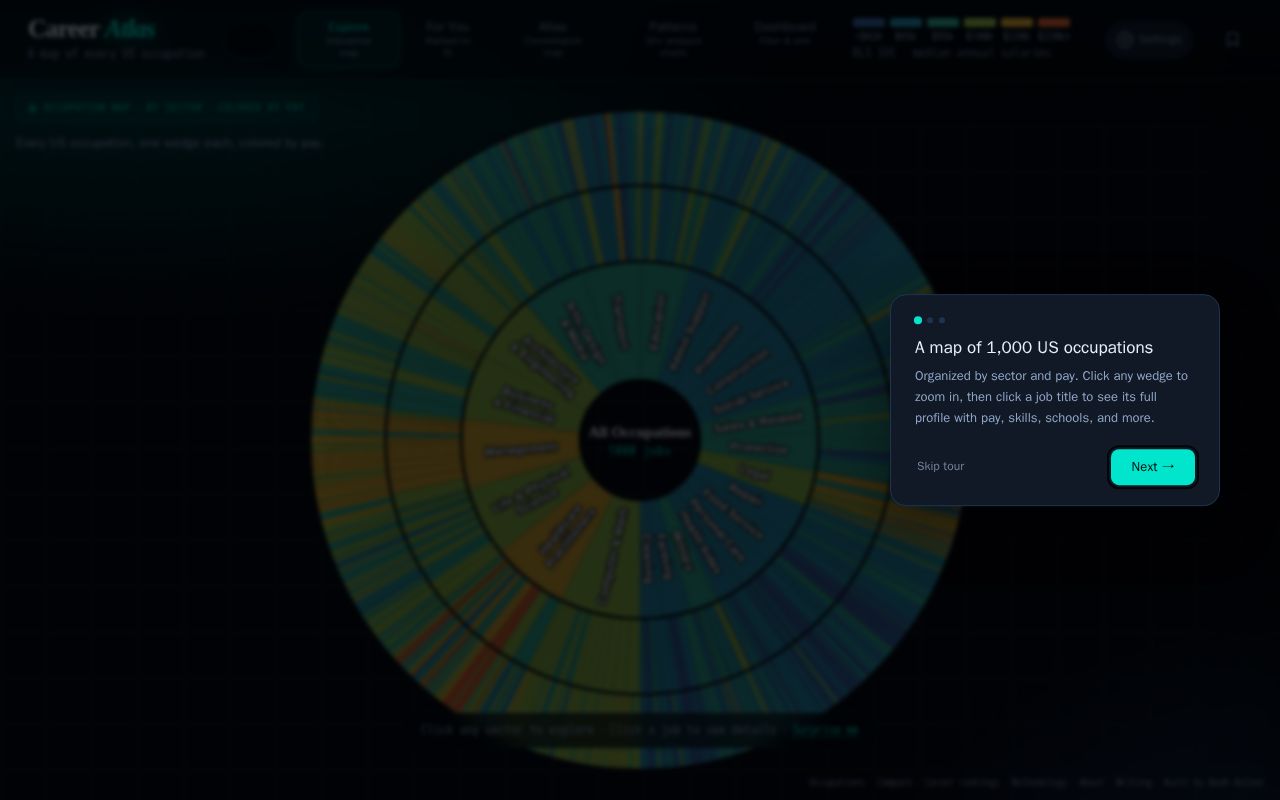 Preview of Career Atlas Dataset