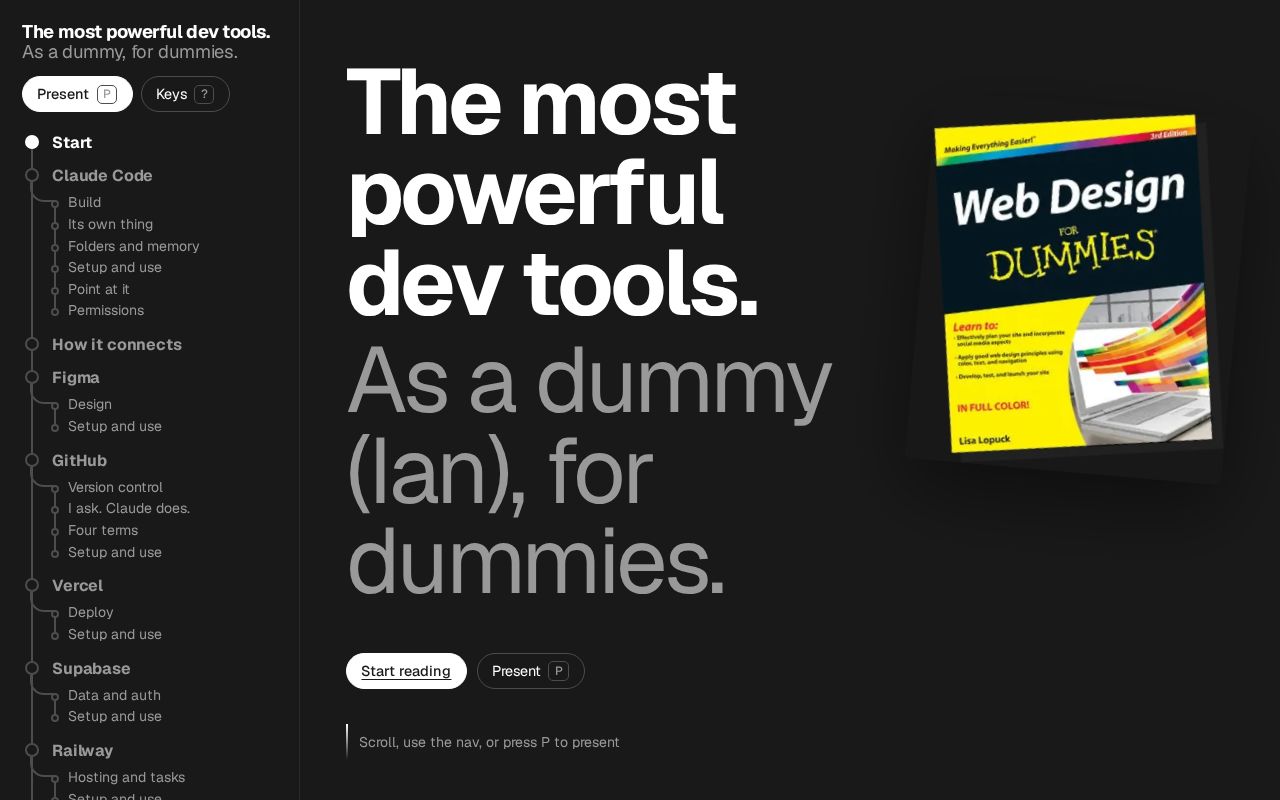 Preview of Dev Tools For Dummies