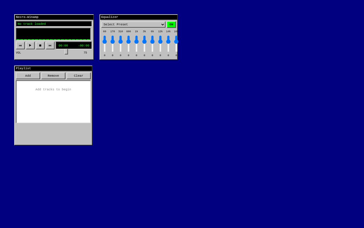 Preview of NecroWinamp
