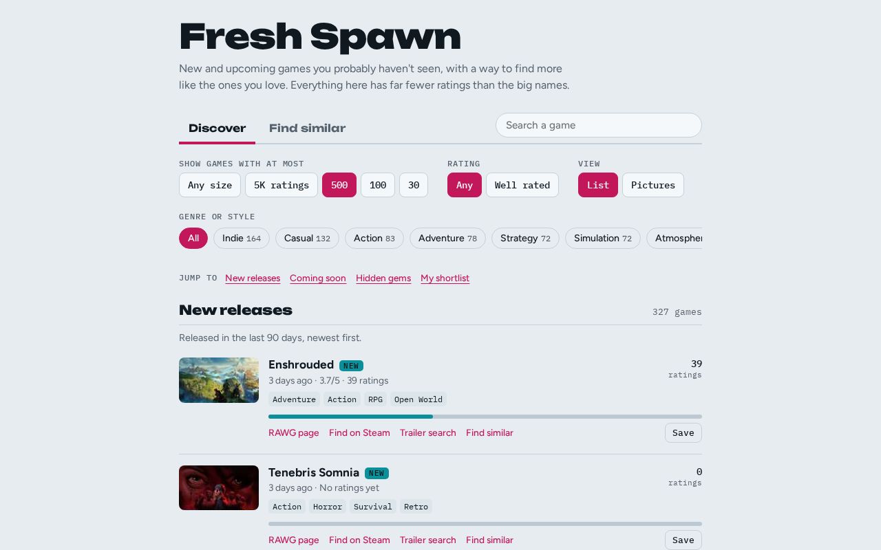 Preview of Fresh Spawn