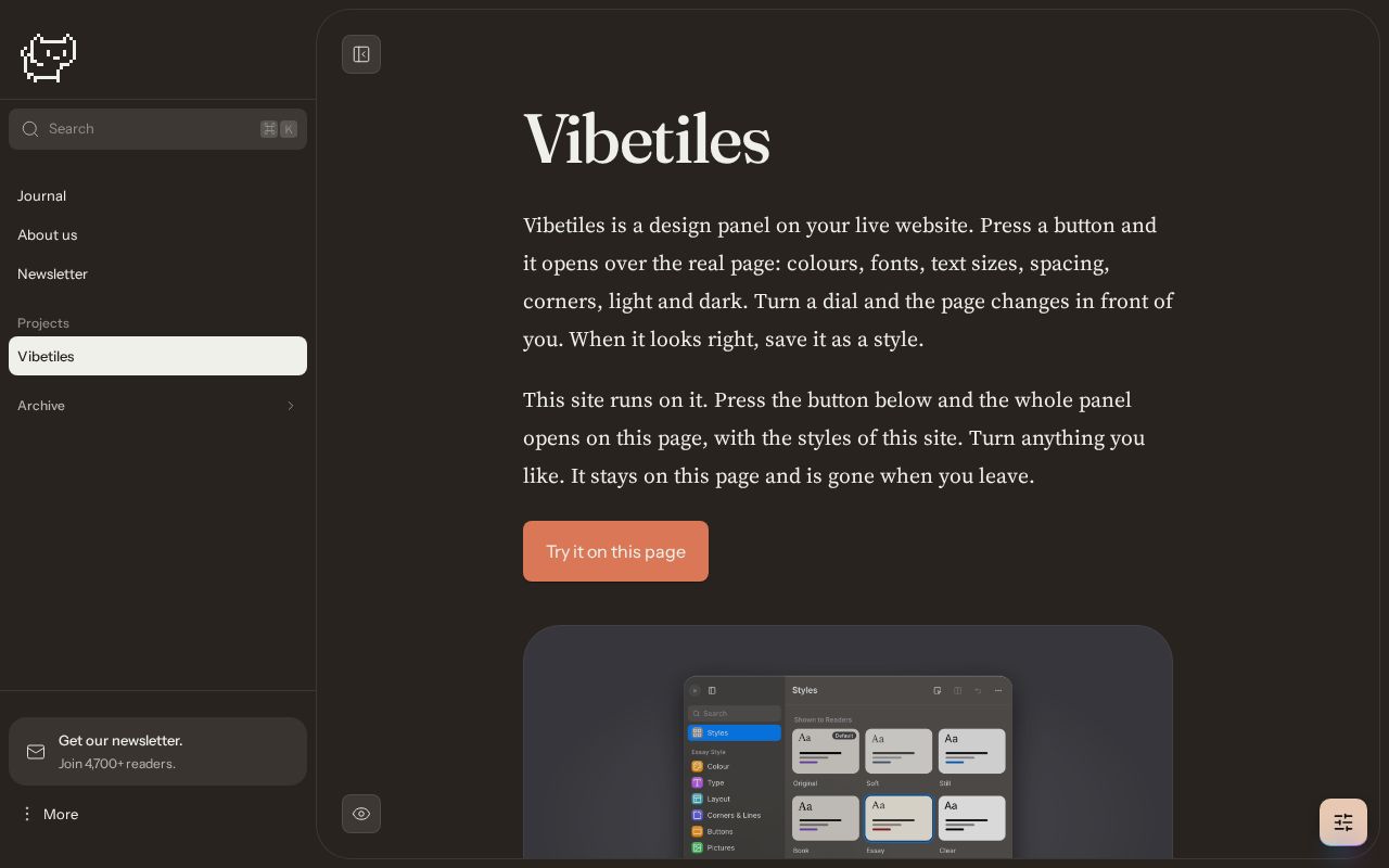 Preview of Vibetiles