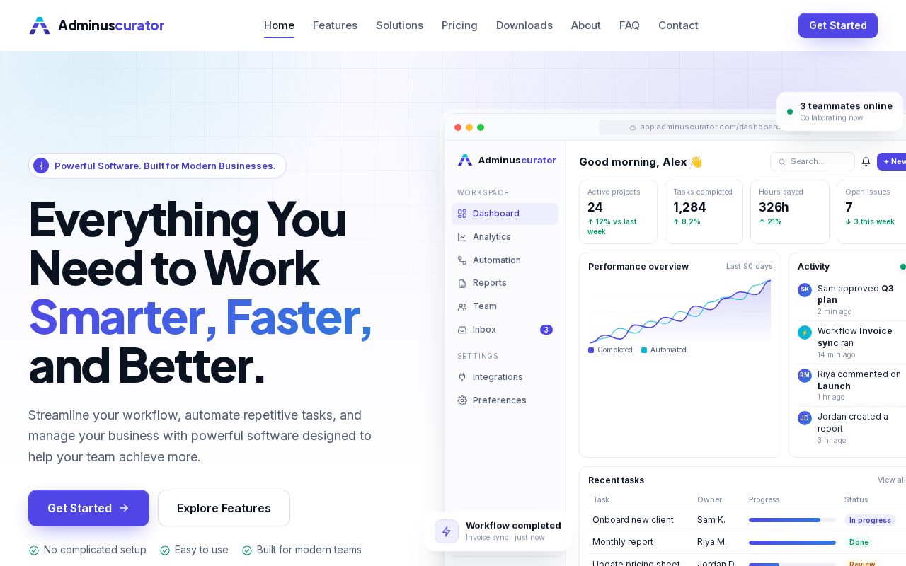 Preview of Adminuscurator2 O