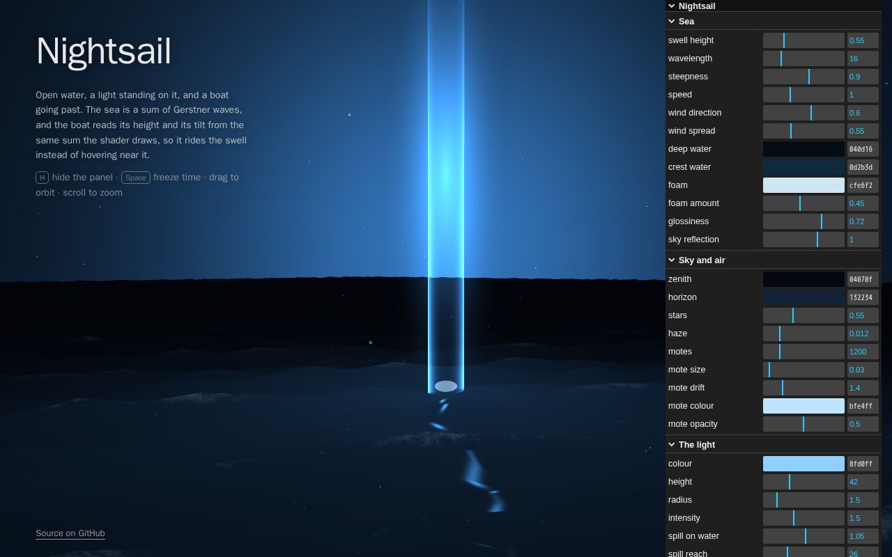 Preview of Nightsail