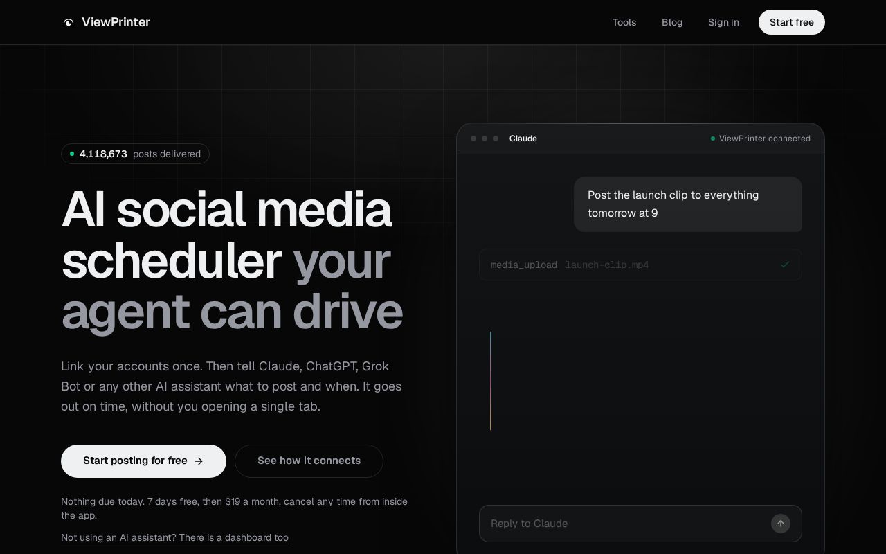 Preview of Viewprinter Plugin
