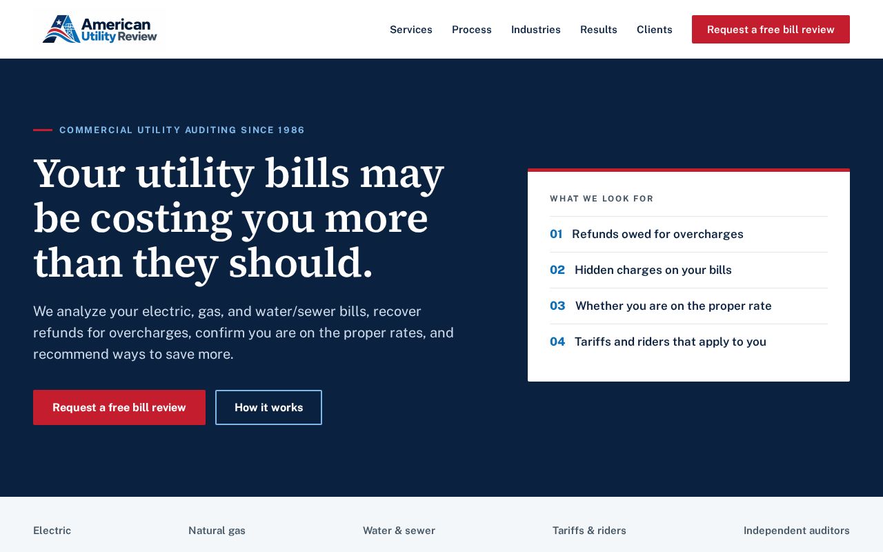 Preview of American Utility Review