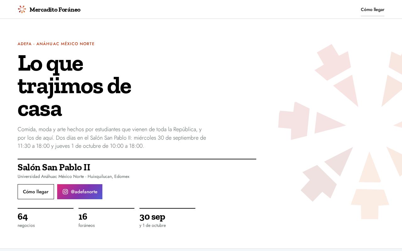 Preview of Mercadito Foraneo