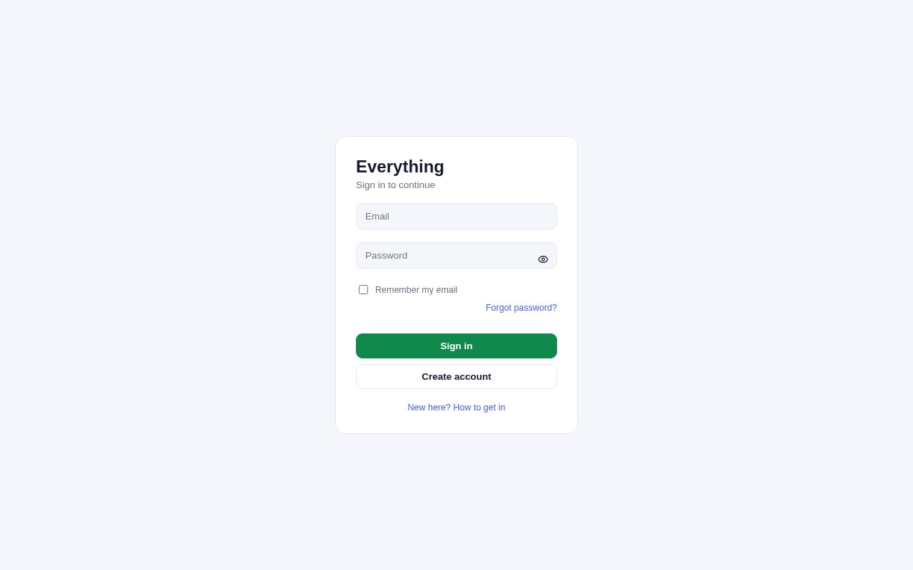 Preview of Everything